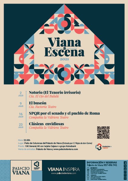 VIANA A ESCENA. Desde el Viernes 2 de Julio al Viernes 23 Junio  22:00 horas. (Todos los Públicos)