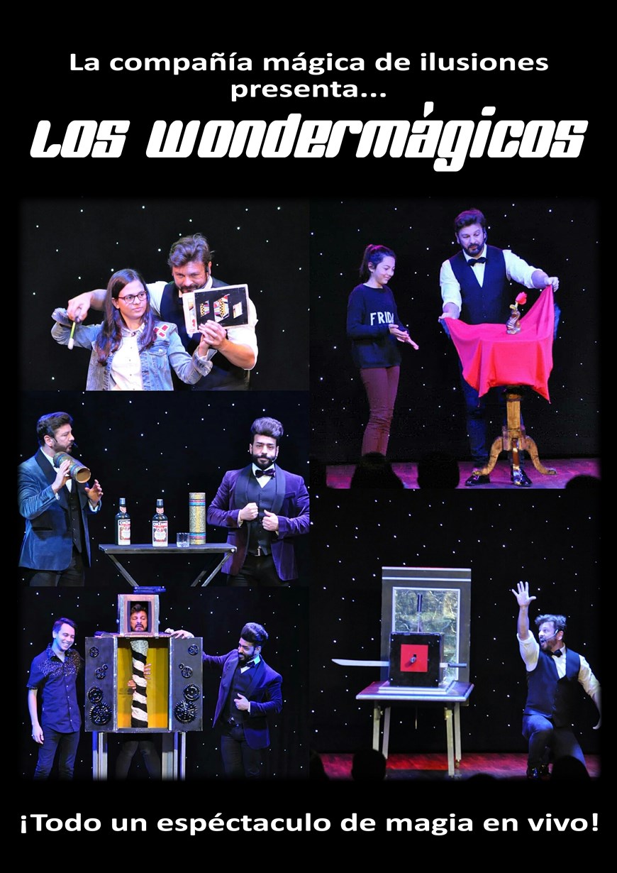 LOS WONDER MAGICOS - Viernes 8 Noviembre (21:00 h) Todos los públicos.