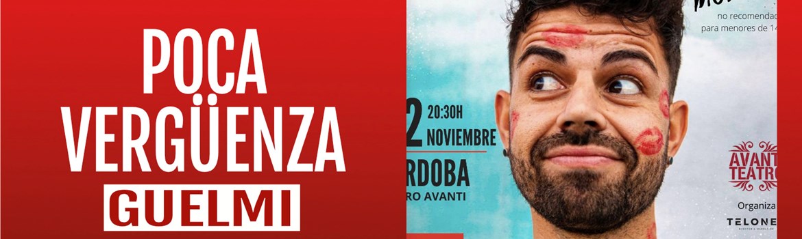 POCA VERGÚENZA - Guelmi - Sábado 22 Noviembre (18:00 y 20:30 h) Público Adulto