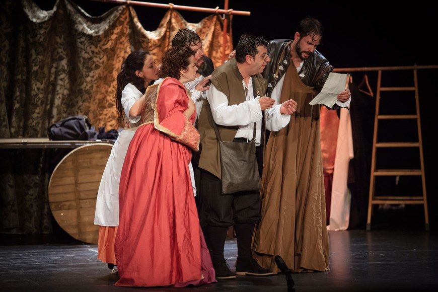 NOCHES DE TEATRO EN VIANA - No hay burlas con Calderon - Venta de entradas en taquilla del Palacio de Viana o www.palaciodeviana.com