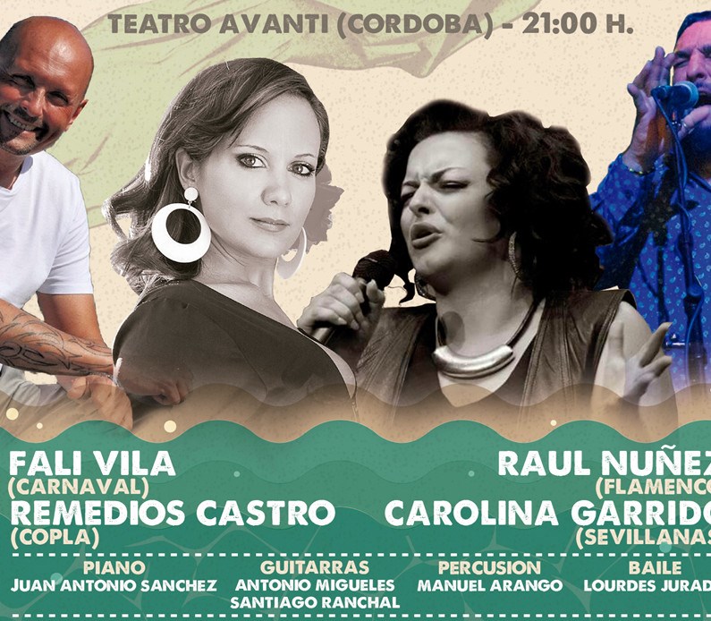 Andalucia Canta. (Viernes 22 Septiembre - 21:00 h.) Todos los públicos.